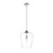 Z-Lite Joliet 1 Light Pendant, Chrome & Clear 473P12-CH - alternate 2